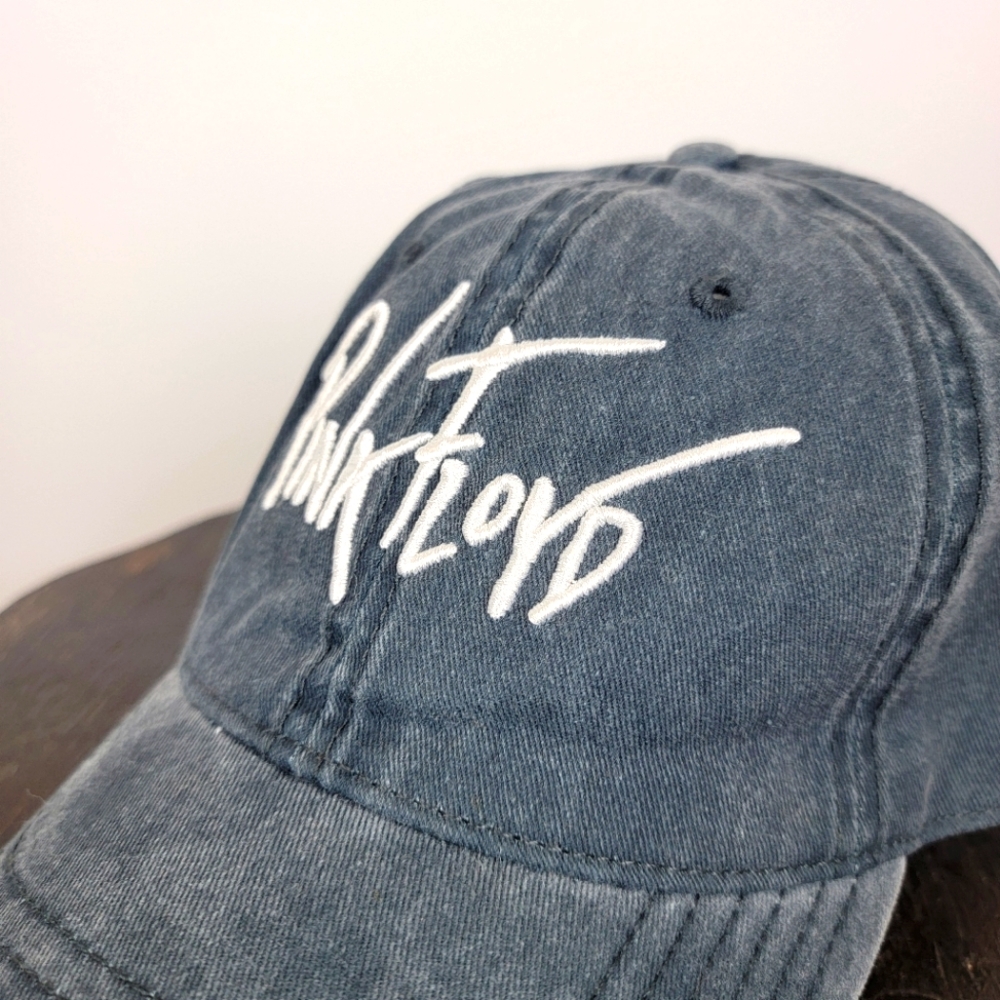 🆕️American Eagle Pink Floyd Embroidered Blue Baseball Hat - Picture 3 of 6
